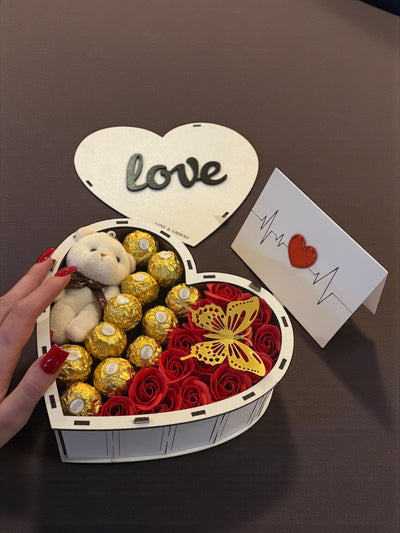 Coffret cœur Ferrero rocher « Love » – le cadeau qui fait fondre les cœurs