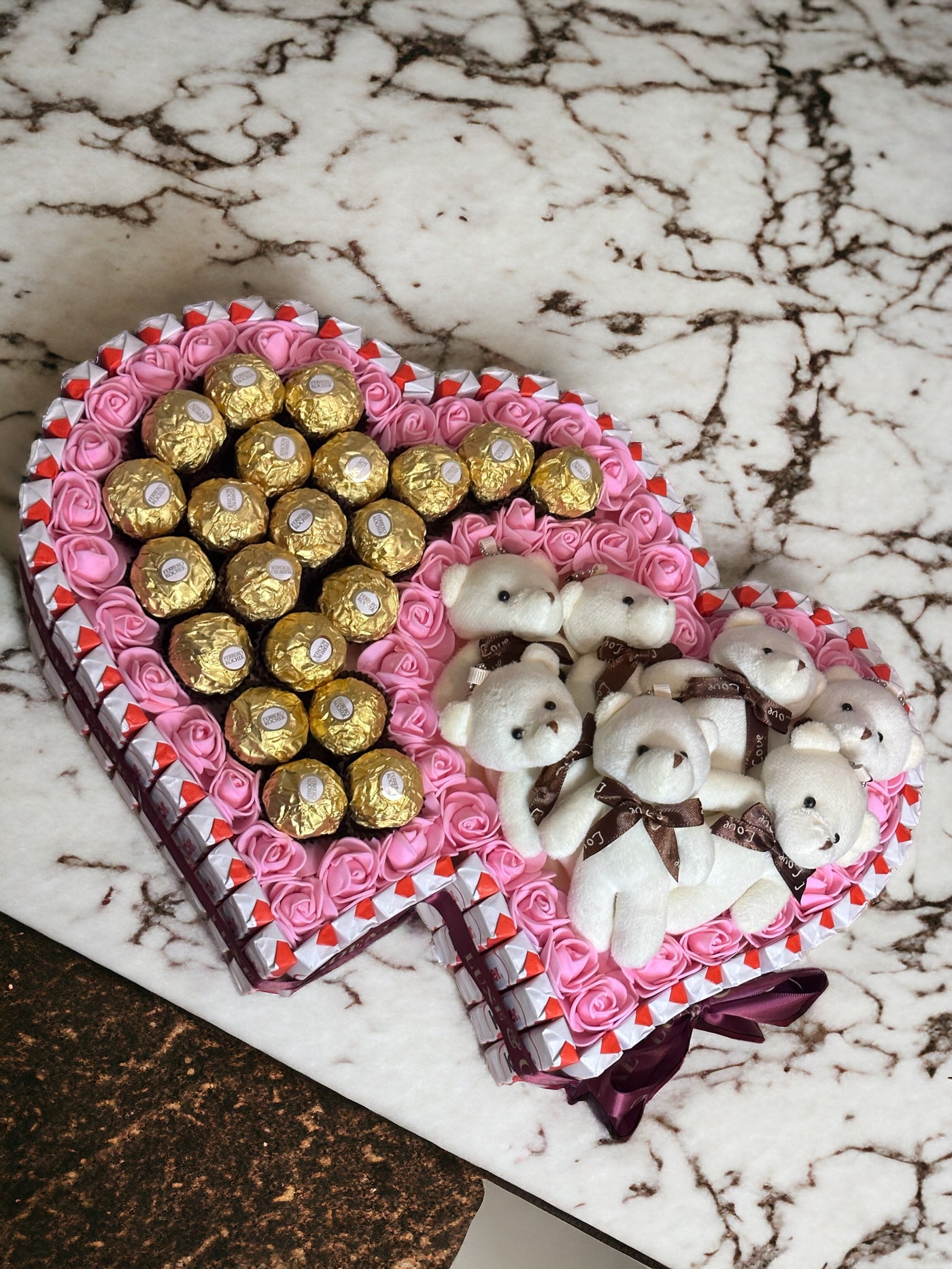 Chocolat box • boule cœur •