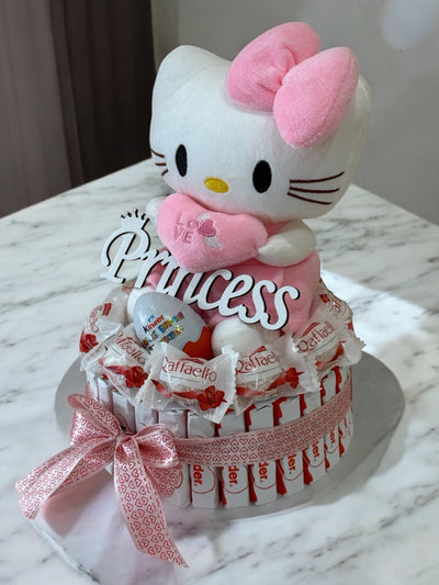 Hello kitty avec chocolat