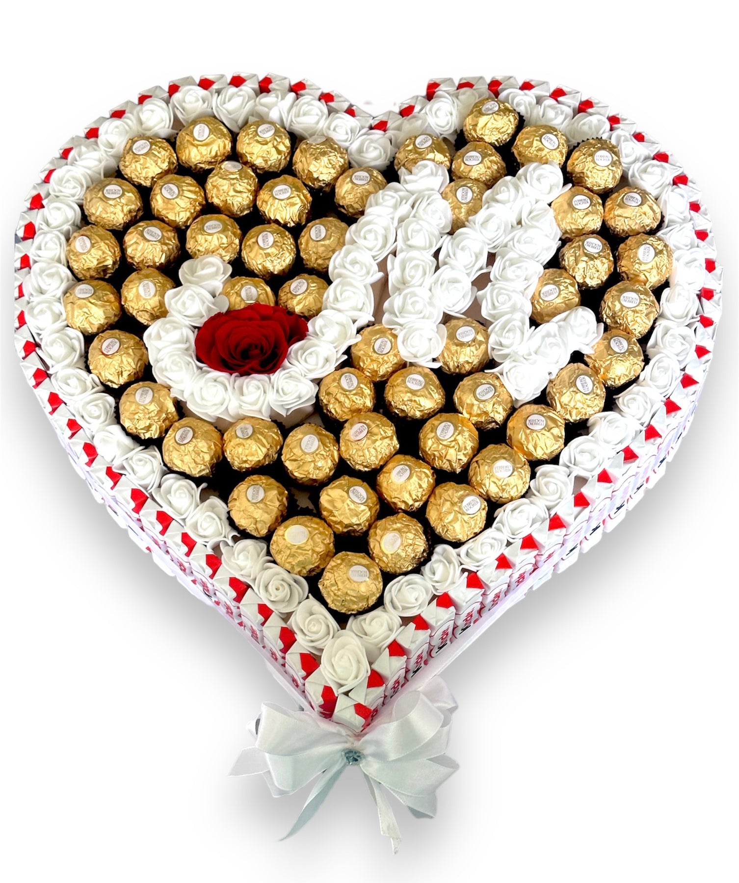 Bouquet de luxe personnalisé chocolats Ferrero Rocher Coffret Cadeau. -   France