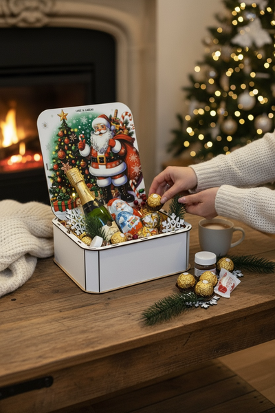 Coffret Cadeau de Noël Premium — Luxe & Gourmandises