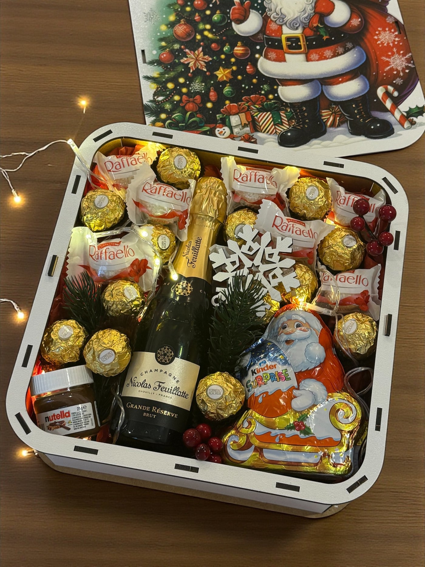 Coffret Cadeau de Noël Premium — Luxe & Gourmandises