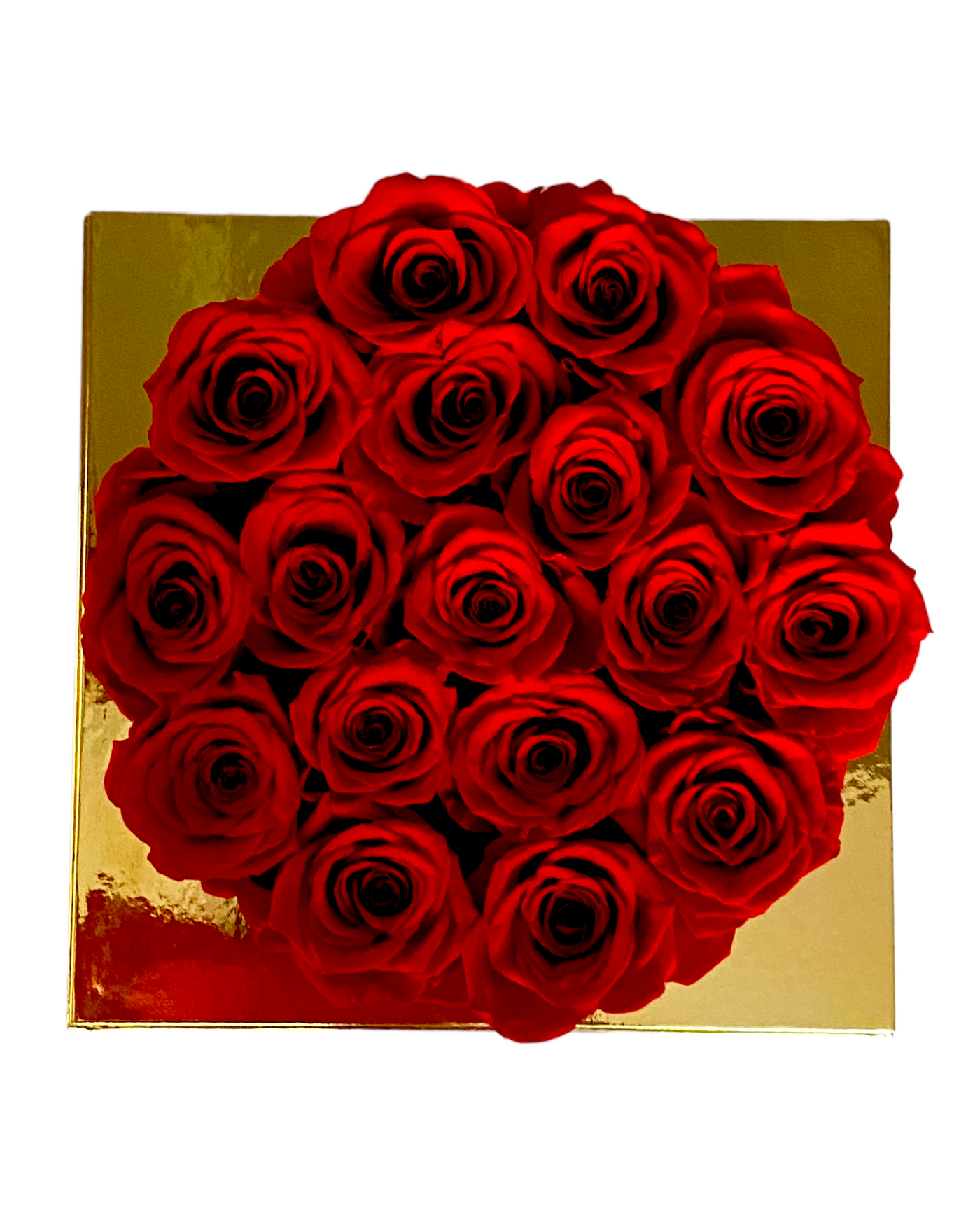 Bouquet roses éternelles stabilisé